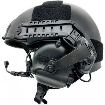 Earmor taktický headset M32X PLUS s montáží na helmu Černá – Hledejceny.cz