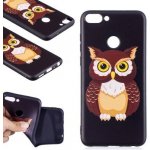 Printy gelový obal na Huawei P Smart - sova – Sleviste.cz