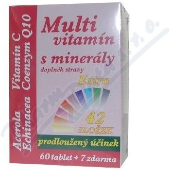 MedPharma MultiVitamín s minerály + extra C 67 tablet