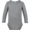 Kojenecké body Link Kids Wear Bailey Kojenecké body X Heather Grey