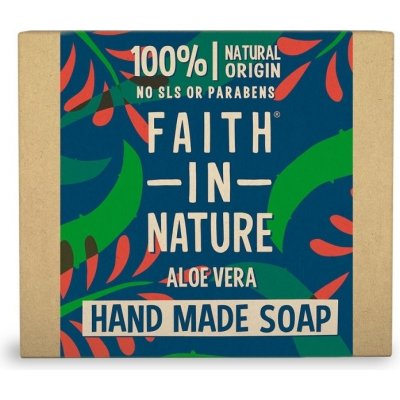Faith In Nature tuhé mýdlo Aloe Vera 100 g – Zboží Mobilmania