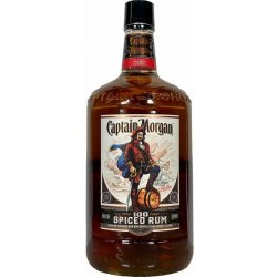 Captain Morgan Spiced Rum 100 Proof 50% 1,75 l (holá láhev)