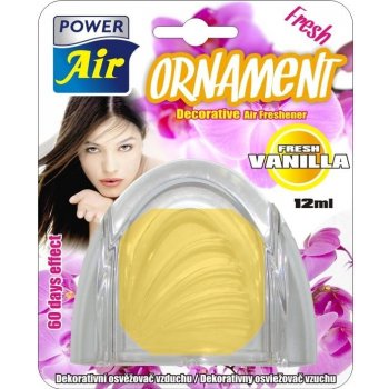 Power Air Ornament osvěžovač Fresh Vanilla 12 ml