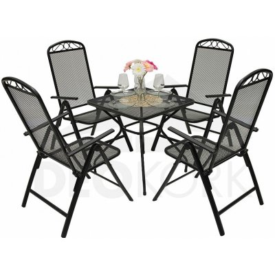 Deokork Kovová sestava BETA 1+4 (70x70 cm) – Hledejceny.cz