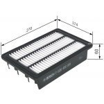 BOSCH F 026 400 091 Vzduchový filtr (F026400091) – Hledejceny.cz