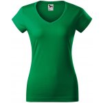 Malfini Fit V-neck 162 středně zelená – Zboží Dáma