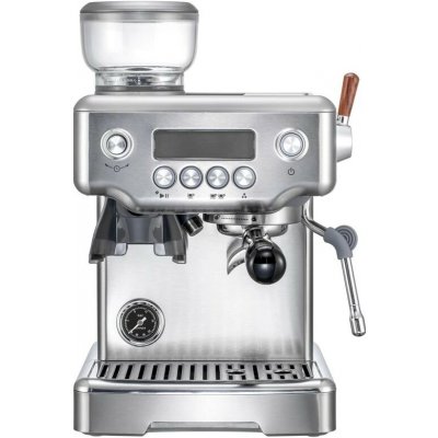 AVX EM3701 58 mm Dual Boiler pákový kávovar s integrovaným mlýnkem | PID | Preinfuze | 2 čerpadla – Zboží Dáma