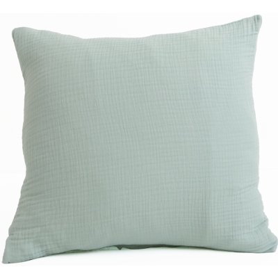 MKLuzkoviny.cz Mušelínový Alexia mátová 40 x 40 cm – Sleviste.cz