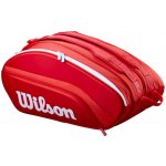 Wilson Super Tour Padel Bag Red 2026 – Zboží Mobilmania