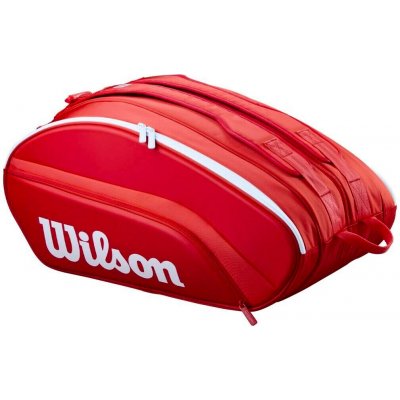 Wilson Super Tour Padel Bag Red 2026 – Zboží Mobilmania