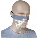 Izmael Plastové Ochranné Rouška Šedá 50 ks – Zboží Dáma