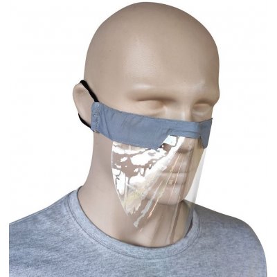 Izmael Plastové Ochranné Rouška Šedá 50 ks – Zboží Dáma