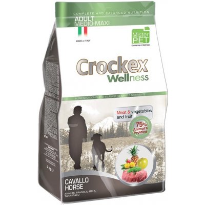 Crockex Wellness Adult koňské maso s rýží 3 kg