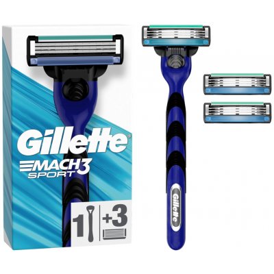 Gillette Mach3 + 3 ks hlavic – Zboží Dáma