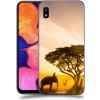 Pouzdro a kryt na mobilní telefon Samsung Pouzdro ACOVER Samsung Galaxy A10 A105F s motivem Elephant