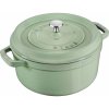 Sada nádobí Staub Cocotte hrnec kulatý 18 cm 1,7 l světle zelený