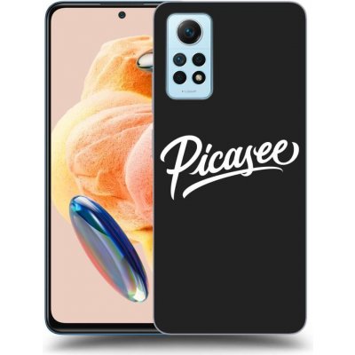 Picasee silikonové Xiaomi Redmi Note 12 Pro 4G - Picasee - White černé