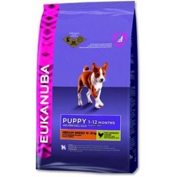 Eukanuba Puppy & Junior Medium Breed 15 kg