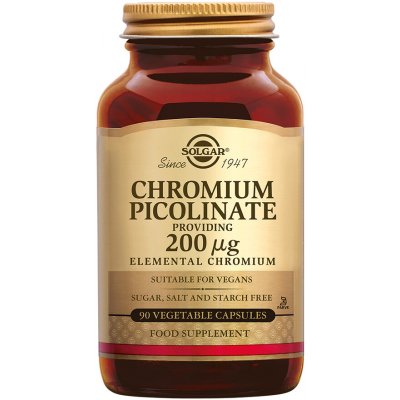 Solgar Chrom pikolinát 90 kapslí – Hledejceny.cz