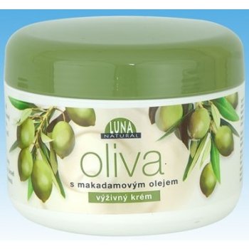 Luna Natural Oliva výživný krám s makadamovým olejem 300 ml