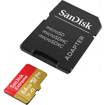 SANDISK microSDXC UHS-I U3 64 GB SDSQXAH-064G-GN6AA