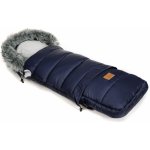 HappyBee Zimní Combi s kožíškem modrý šedý – Zboží Dáma