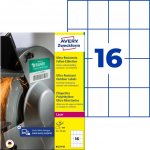 Avery Zweckform B5274-50 Odolné PP etikety 52x74 mm 800 ks bílé – Sleviste.cz