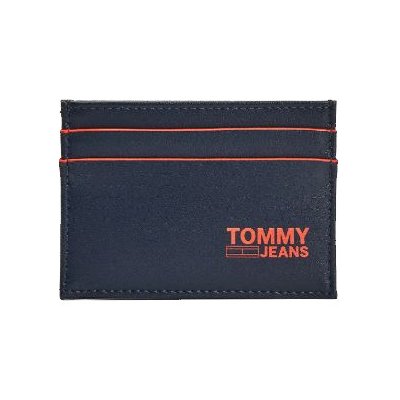 Tommy Hilfiger Tommy Jeans pouzdro na kreditní karty modré – Zboží Mobilmania