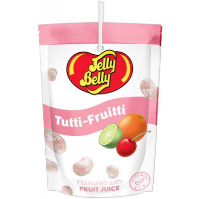 Jelly Belly ovocný nápoj s příchutí Tutti-Fruitti 200 ml – Zboží Mobilmania