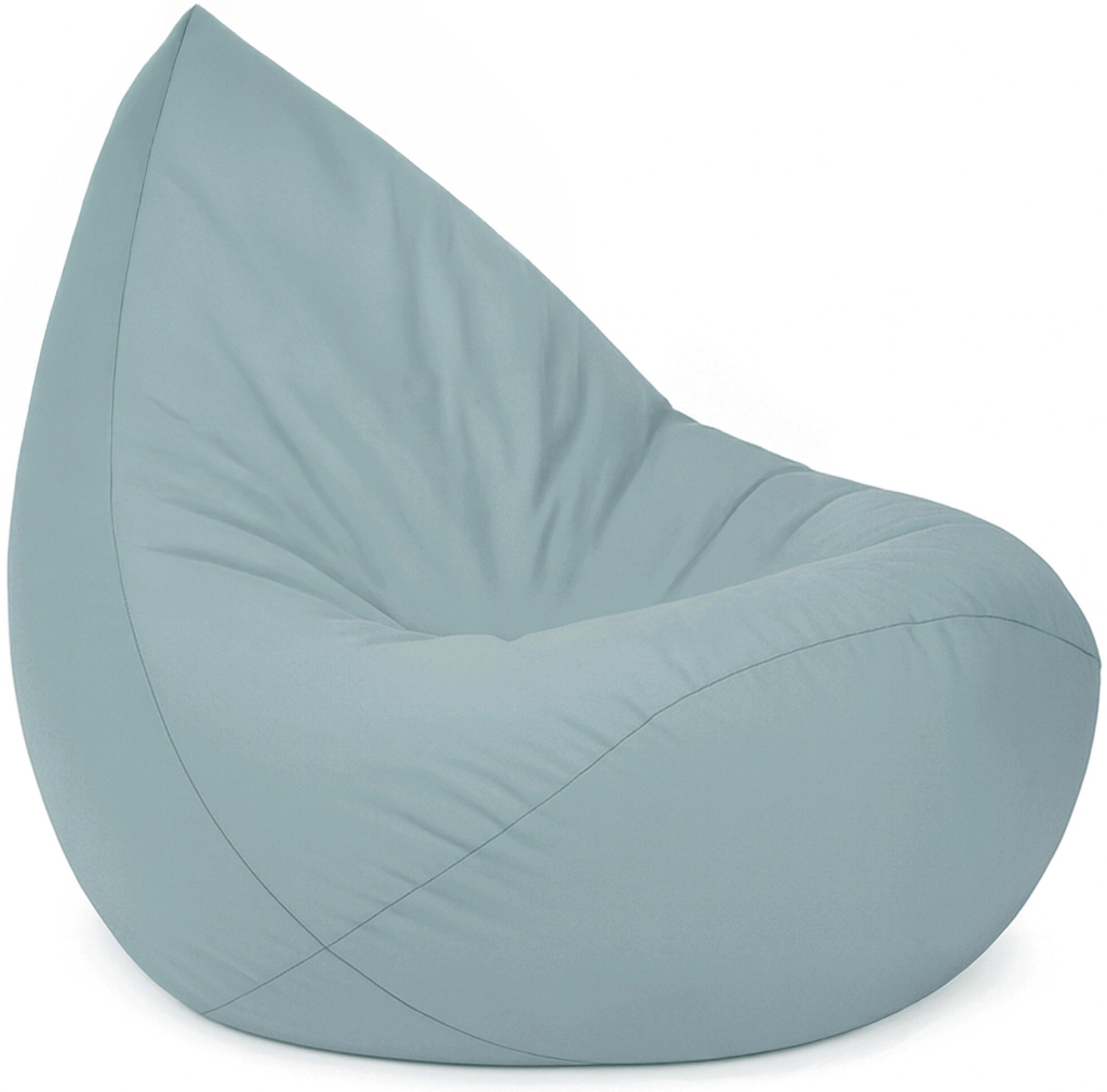 Plush Nest Venkovní voděodolný sedací vak Sako zelený velikost S