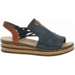 Rieker 62962-14 MODRÁ – Zboží Dáma