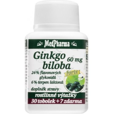 MedPharma Ginkgo biloba 60 mg Forte 37 tobolek