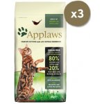 Applaws Dry cat Adult pro dospělé kočky kuřecí a jěhněčí 3 x 2 kg – Hledejceny.cz