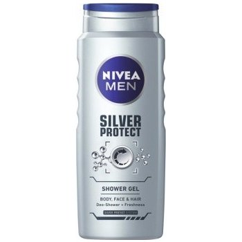 Nivea Men Silver Protect sprchový gel 500 ml