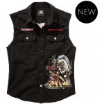 Brandit Iron Maiden Vintage shirt sleeveless NOTB černá