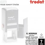 Trodat 4933 [ 25 x 25 mm pouze gumový štoček – Zboží Živě
