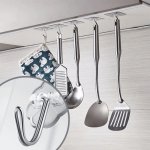 Samolepicí háčky otočitelné o 180° 5 ks – Zboží Dáma