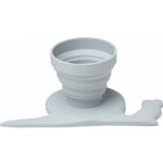 Scrunch Silikonový šnek s vodoměrem Duck Egg Blue – Zboží Dáma