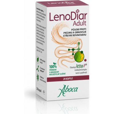 Aboca LenoDiar Adult průjem 20 kapslí – Hledejceny.cz