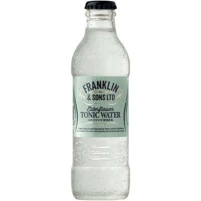 Franklins & Sons Franklin & Sons Elderflower & Cucumber Tonic Water 200 ml – Hledejceny.cz