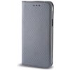 Pouzdro a kryt na mobilní telefon Pouzdro Smart Magnet Samsung J330 Galaxy J3 2017 šedé