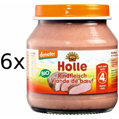 Holle BIO Hovězí maso 6 x 125 g – Zboží Mobilmania