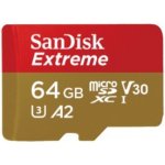 SanDisk microSDXC UHS-I U3 64 GB SDSQXAH-064G-GN6MA – Zboží Živě