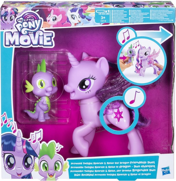Hasbro MLP My Little Pony Hrací set se zpívající Twilight Sparkle a Spikem  od 899 Kč - Heureka.cz