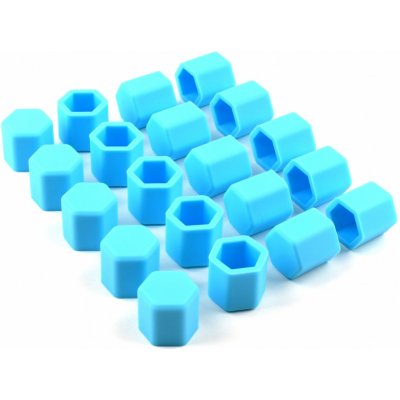 Silikonové krytky na šrouby kol 17 mm modré SZBE14617SB – Zboží Mobilmania