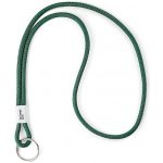 Šňůrka na krk PANTONE Poutko na klíče L Dark Green 3435 – Zboží Dáma
