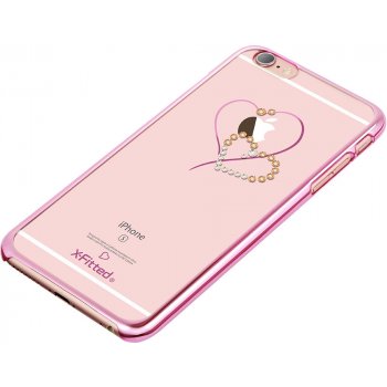 Pouzdro X-FITTED SWAROVSKI TELESTHES iPhone 6 Plus/6S Plus růžové