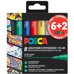 Uni Posca PC-1M P153544382 8 ks – Zboží Dáma