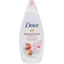 Dove Purely Pampering Almond pěna do koupele mandle a ibišek 700 ml