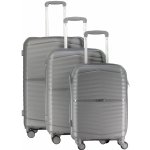 Geographical Norway Canadian Peak Swap šedá 91L, 59L, 34L 53x34x21 cm, 65x40x27 cm, 77x47x29 cm – Zboží Dáma